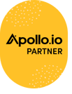 Apollo.io Partner Badge for Sauce